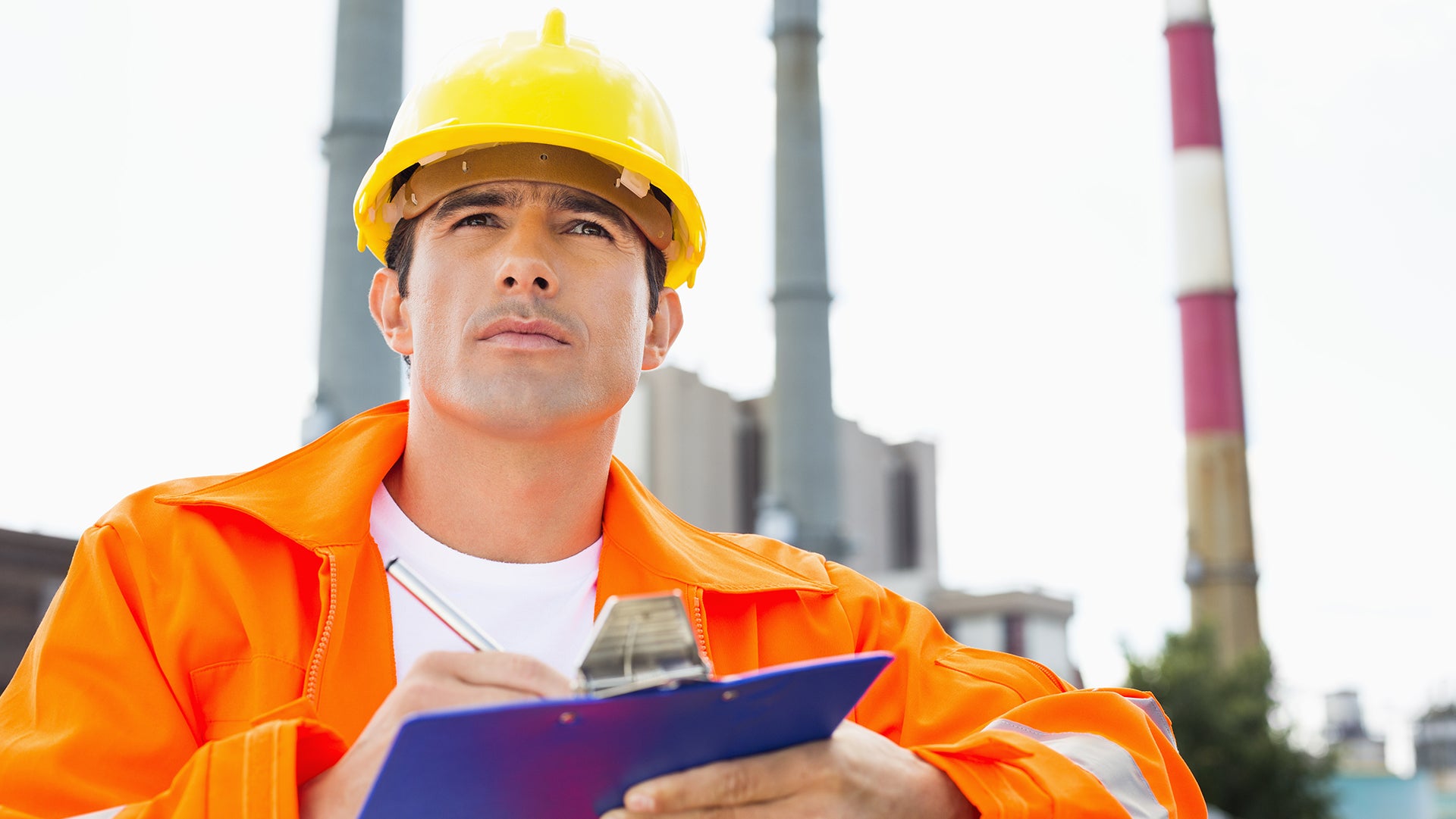 A engineer planning about building